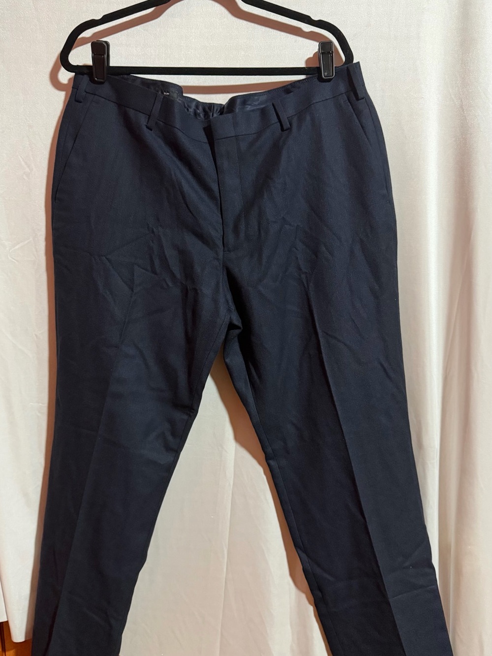 J.Crew Ludlow Slim Navy Dress Pants 38x32 CLW3A